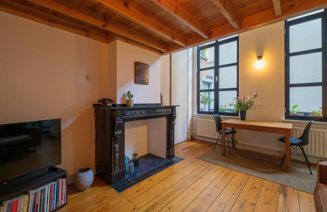 Duplex In Historical Centre With Private Courtyard Apartment Antwerpen Ngoại thất bức ảnh